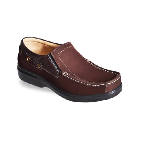 Alfa leather shoes without laces