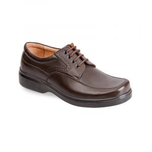 Formal leather shoes with laces
