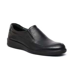Togo leather shoes without laces